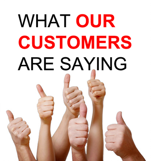 what our customers are saying